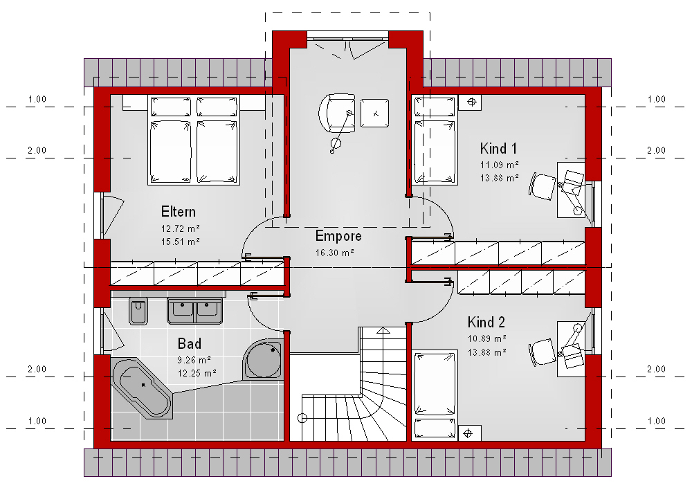 EFH_144_Juist_OG_Grundriss